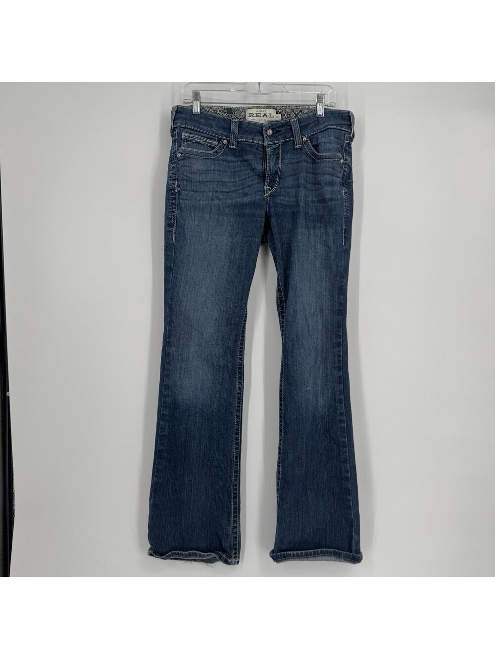 Ariat jeans womens 30 dark wash bootcut denim western rodeo festival cowgirl
